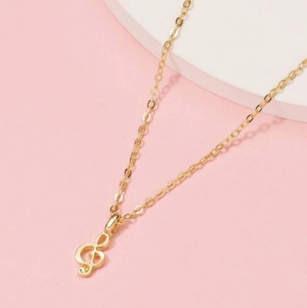 TREBLE CLEF PENDANT